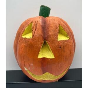 Halloween Decoration-Hand Carved and Painted Coconut - Made in the Philippines